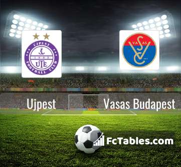 Ujpest FC x Vasas SC » Placar ao vivo, Palpites, Estatísticas + Odds