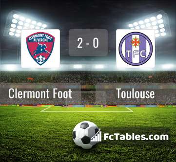 Preview image Clermont Foot - Toulouse