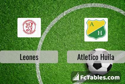 Leones vs Atletico Huila H2H 12 sep 2022 Head to Head stats prediction