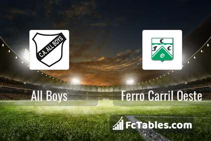 Club Ferro Carril Oeste vs Villa Dálmine live score, H2H and