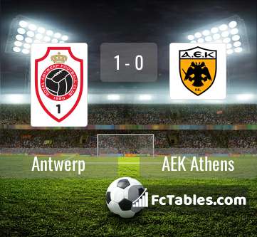 Anteprima della foto Antwerp - AEK Athens