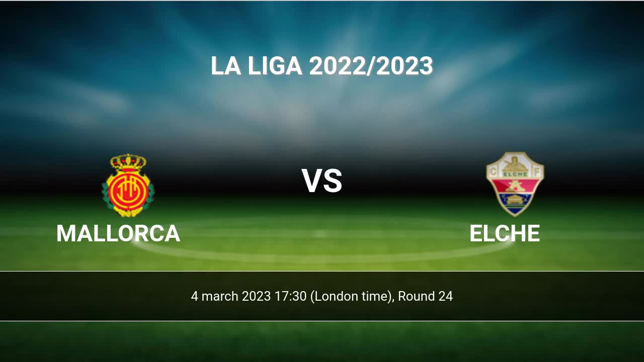 Celta vs elche 2025 h2h