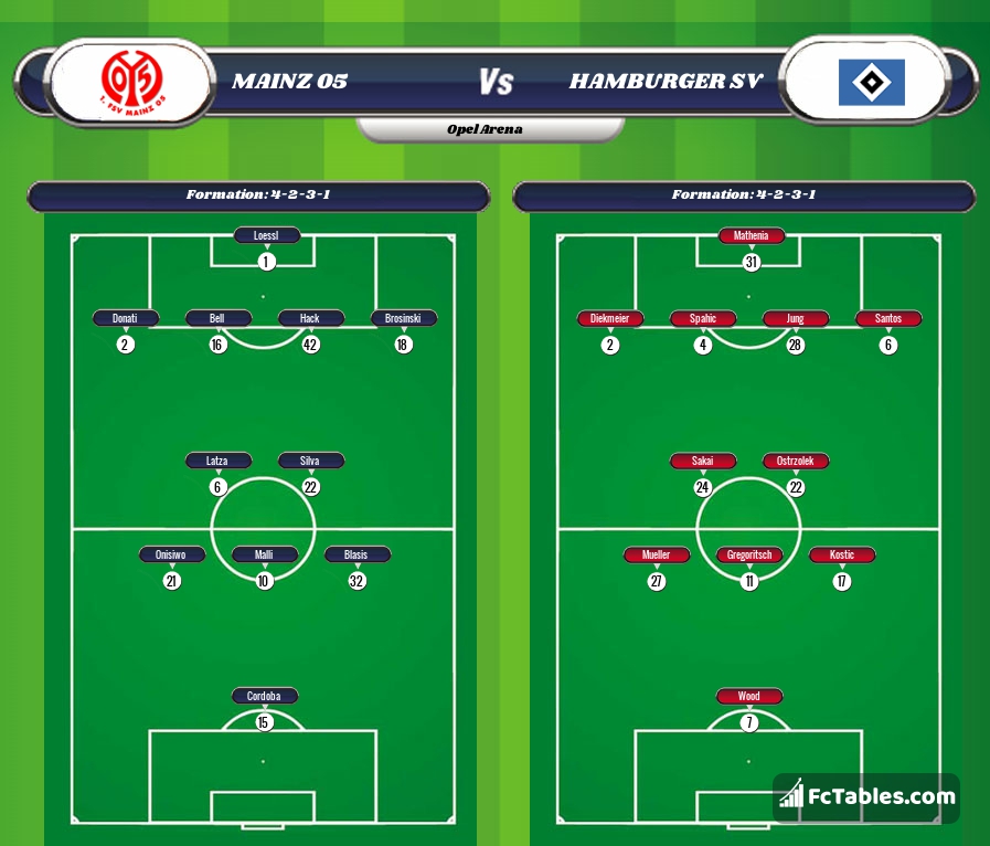 Preview image FSV Mainz - Hamburger SV