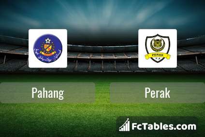 Pahang vs Perak H2H 19 may 2019 Head to Head stats predictions