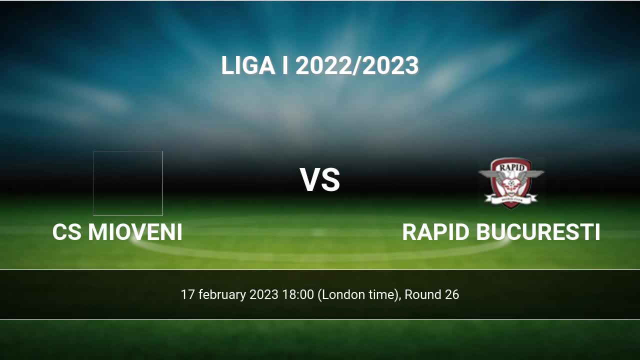 Rapid Bucureşti Politehnica Iași predictions, where to watch, live