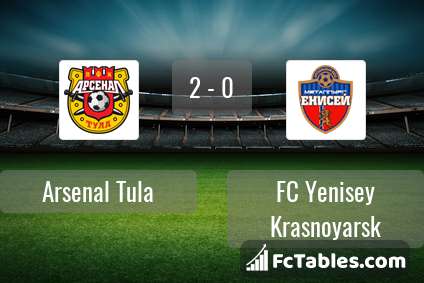 Preview image Arsenal Tula - FC Yenisey Krasnoyarsk