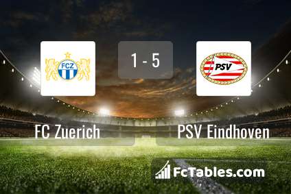 Preview image FC Zuerich - PSV Eindhoven