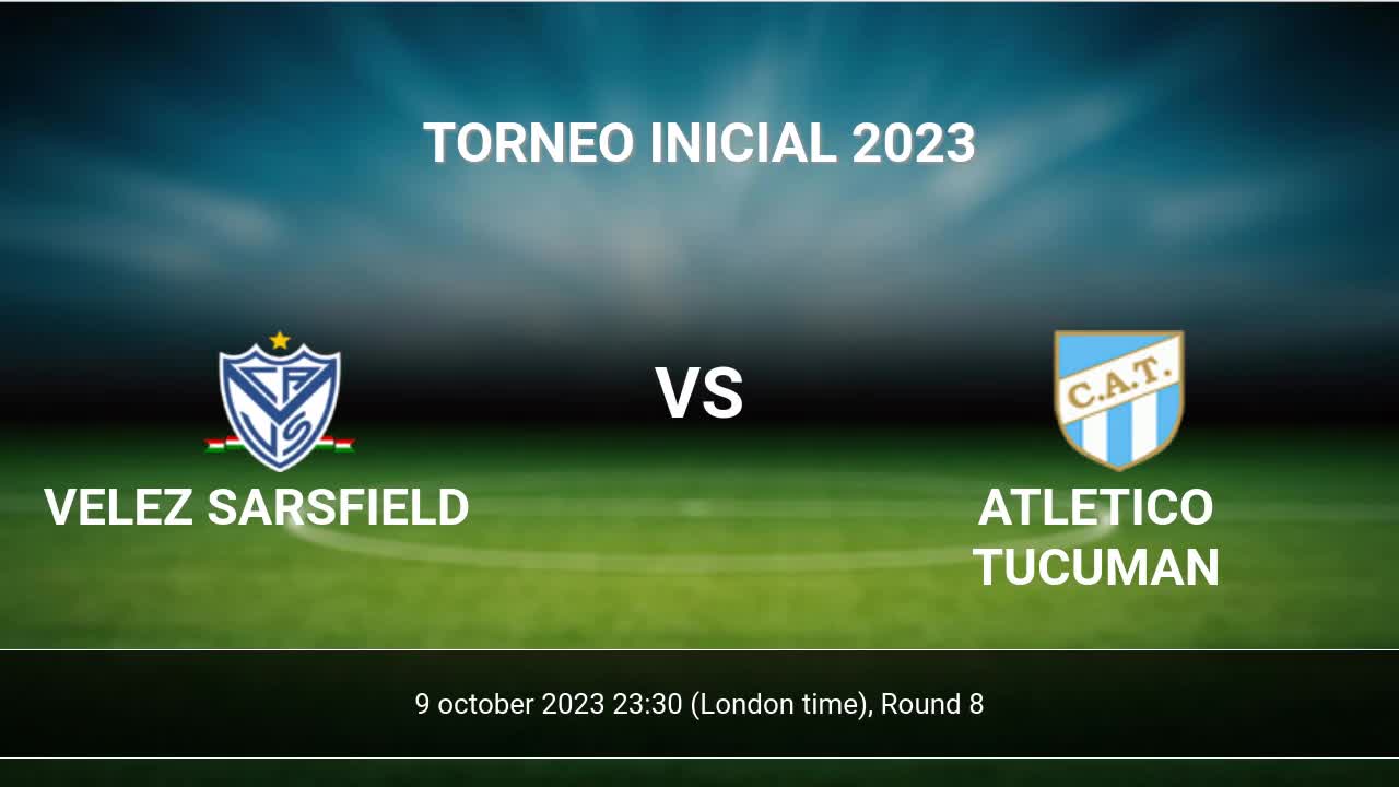 Velez Sarsfield vs Club Atletico Platense H2H 14 mar 2023 Head to