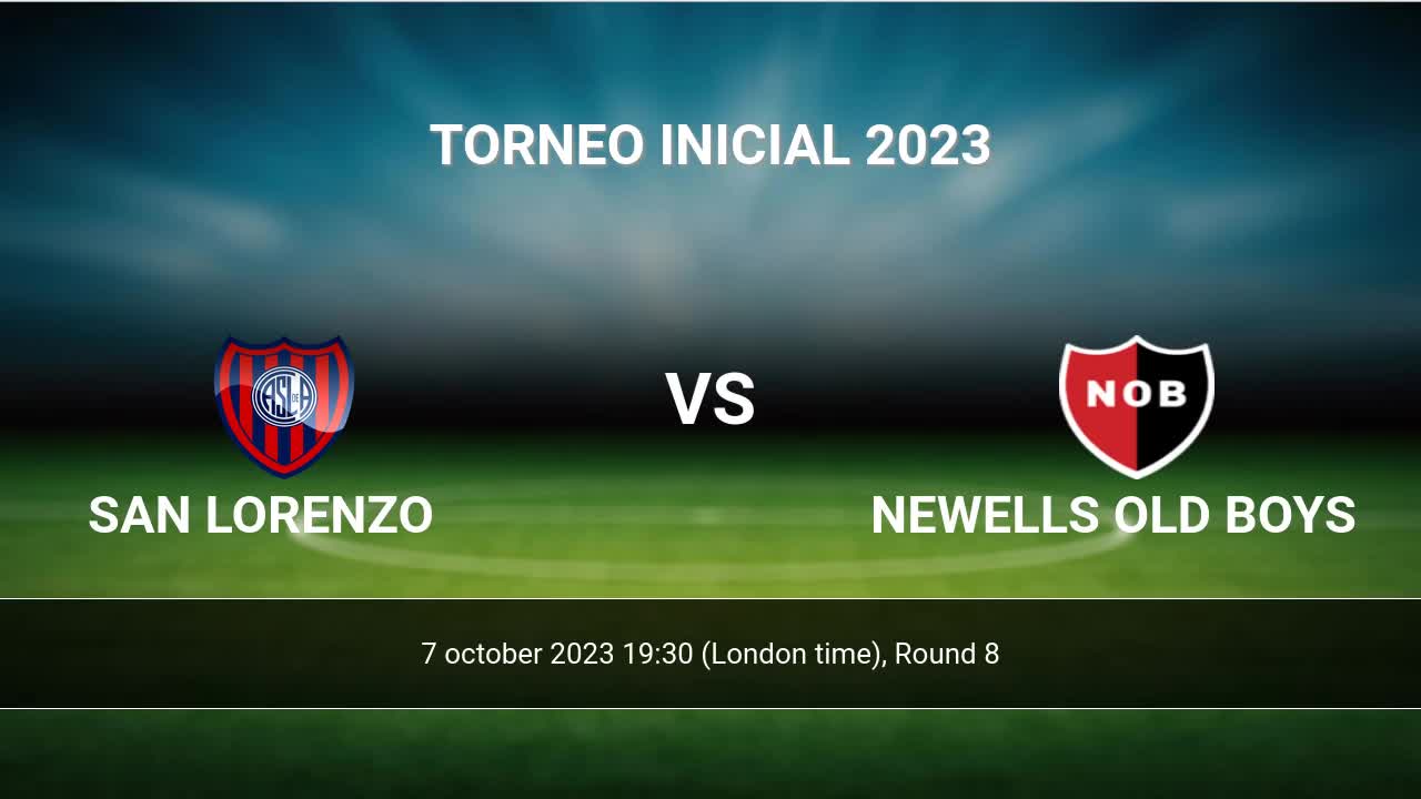 Newells Old Boys 2 vs Boca Jrs 2 31/10/2023 14:00 Football Events & Result