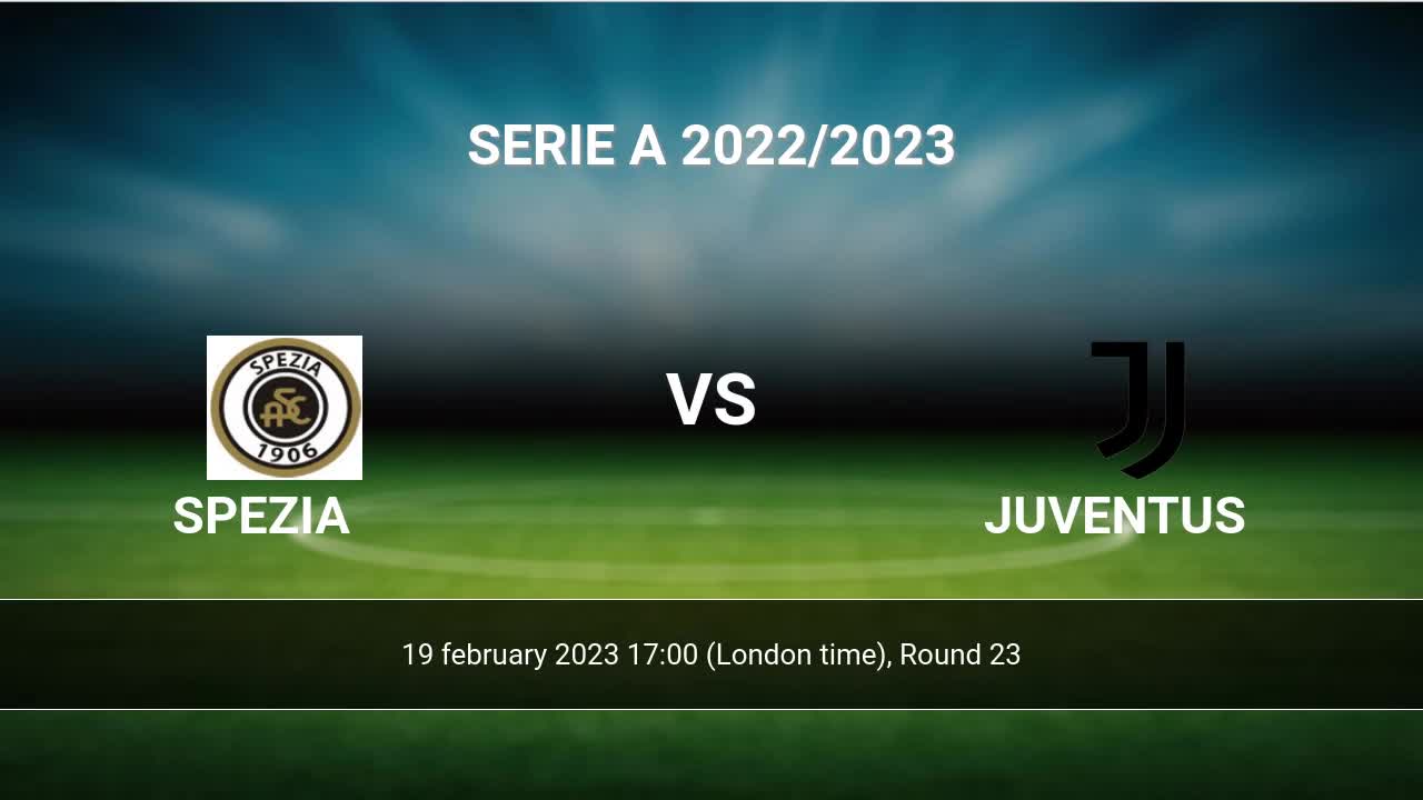 Palpite Spezia x Juventus: 19/02/2023 - Campeonato Italiano