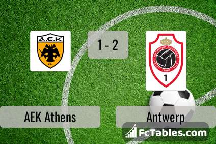 Preview image AEK Athens - Antwerp