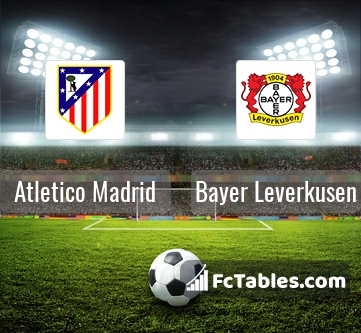 Preview image Atletico Madrid - Bayer Leverkusen