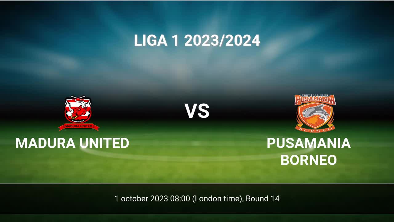 BALI UTD PUSAM VS PUSAMANIA BORNEO PREDICTION