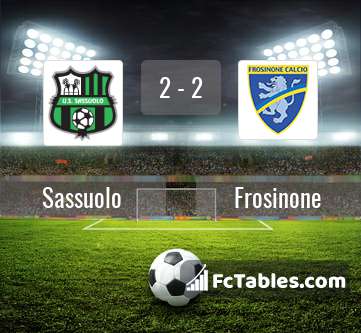 Preview image Sassuolo - Frosinone