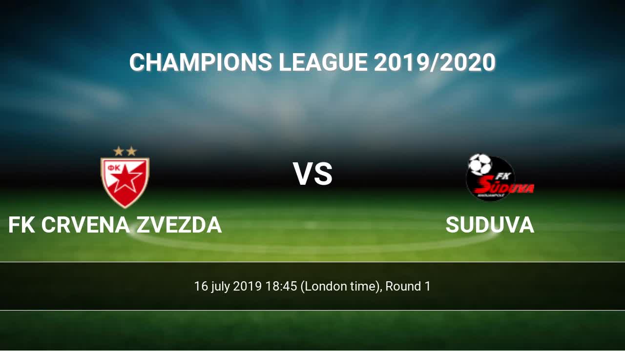 suduva vs crvena zvezda