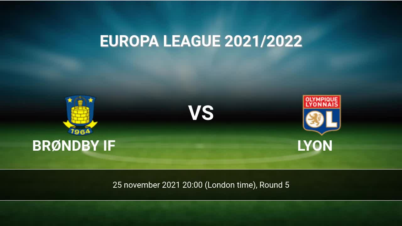 Lyon vs brøndby