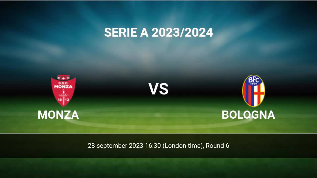 Bologna U19 vs Monza U19 H2H para 4 December 2023 13:30 Futebol