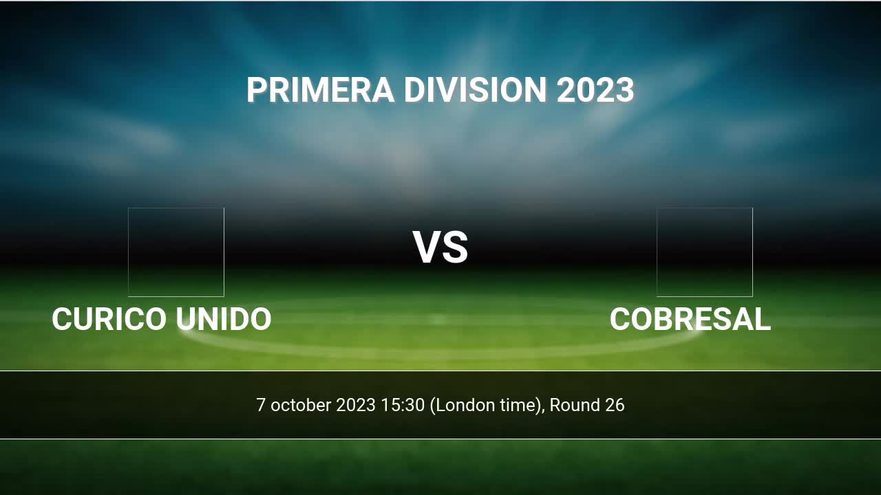 COBRESAL VS COQUIMBO UNIDO