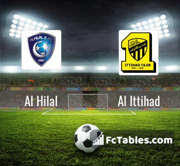 Al Hilal vs Al Ittihad H2H 13 jan 2018 Head to Head stats