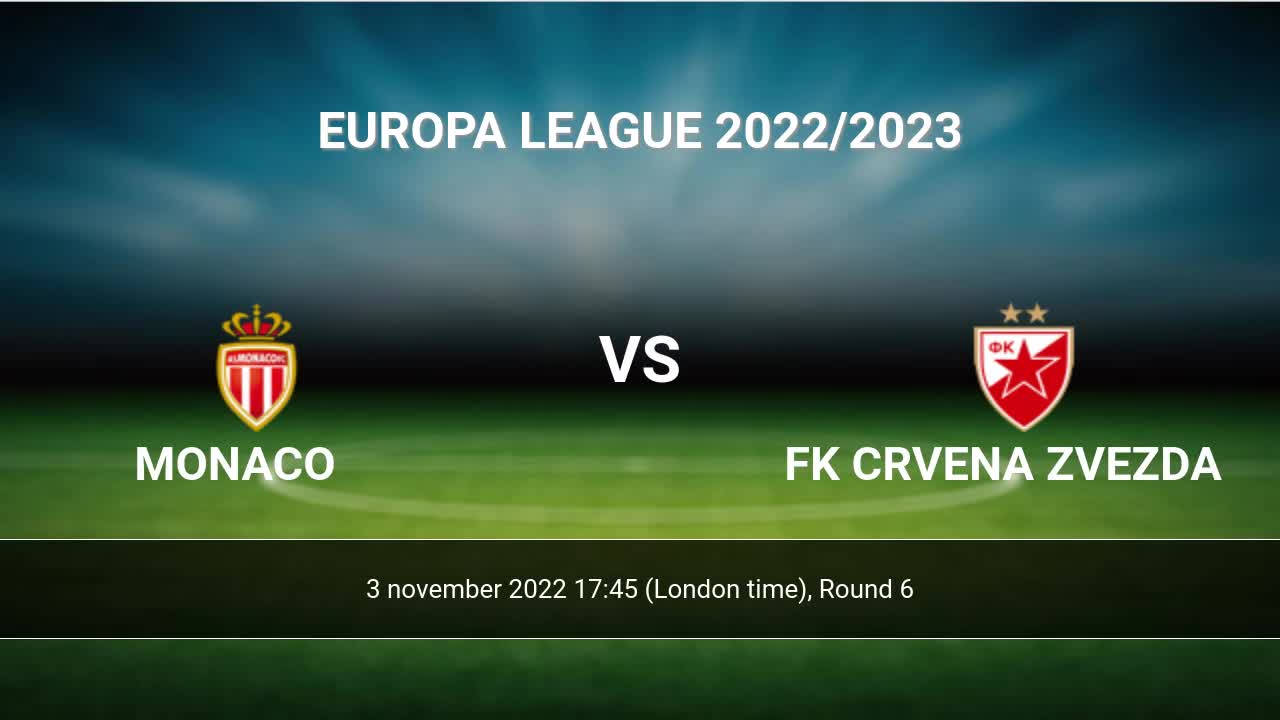 Crvena Zvezda vs Monaco Live Stream & Tips – Monaco's woes to continue in  the Euroleague