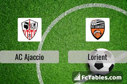 Preview image AC Ajaccio - Lorient