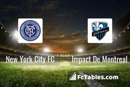 Preview image New York City FC - Impact De Montreal