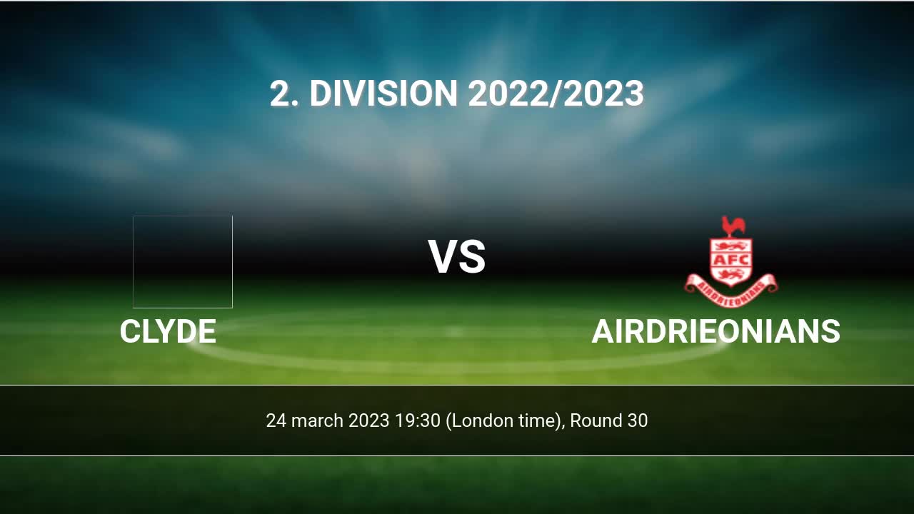 Airdrieonians 2025 stenhousemuir h2h