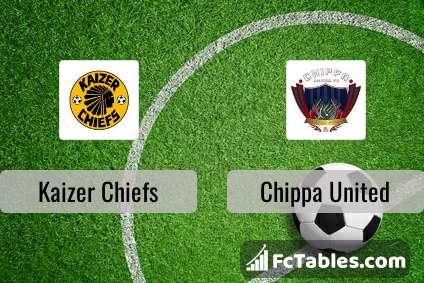 Kaizer Chiefs vs Chippa United live score, H2H and lineups