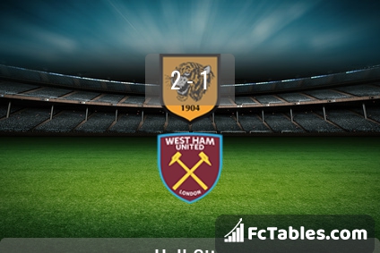 Preview image Hull - West Ham