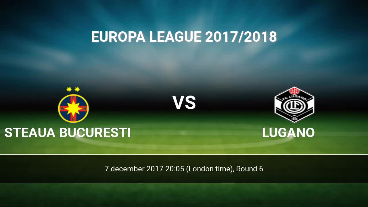 Steaua Bucuresti vs CS Tunari - live score, predicted lineups and H2H stats.