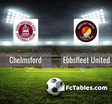 Chelmsford vs Ebbsfleet United H2H 25 feb 2023 Head to Head stats prediction