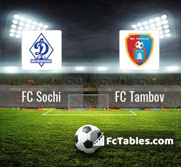 Preview image FC Sochi - FC Tambov