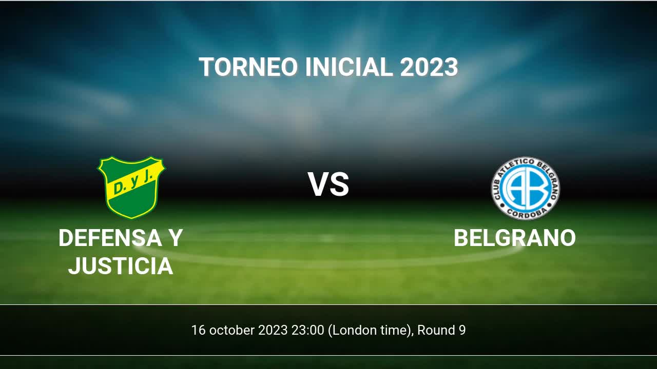 CA Tigre Reserve vs Belgrano 2 - Head to Head for 22 November 2023 22:00  Football