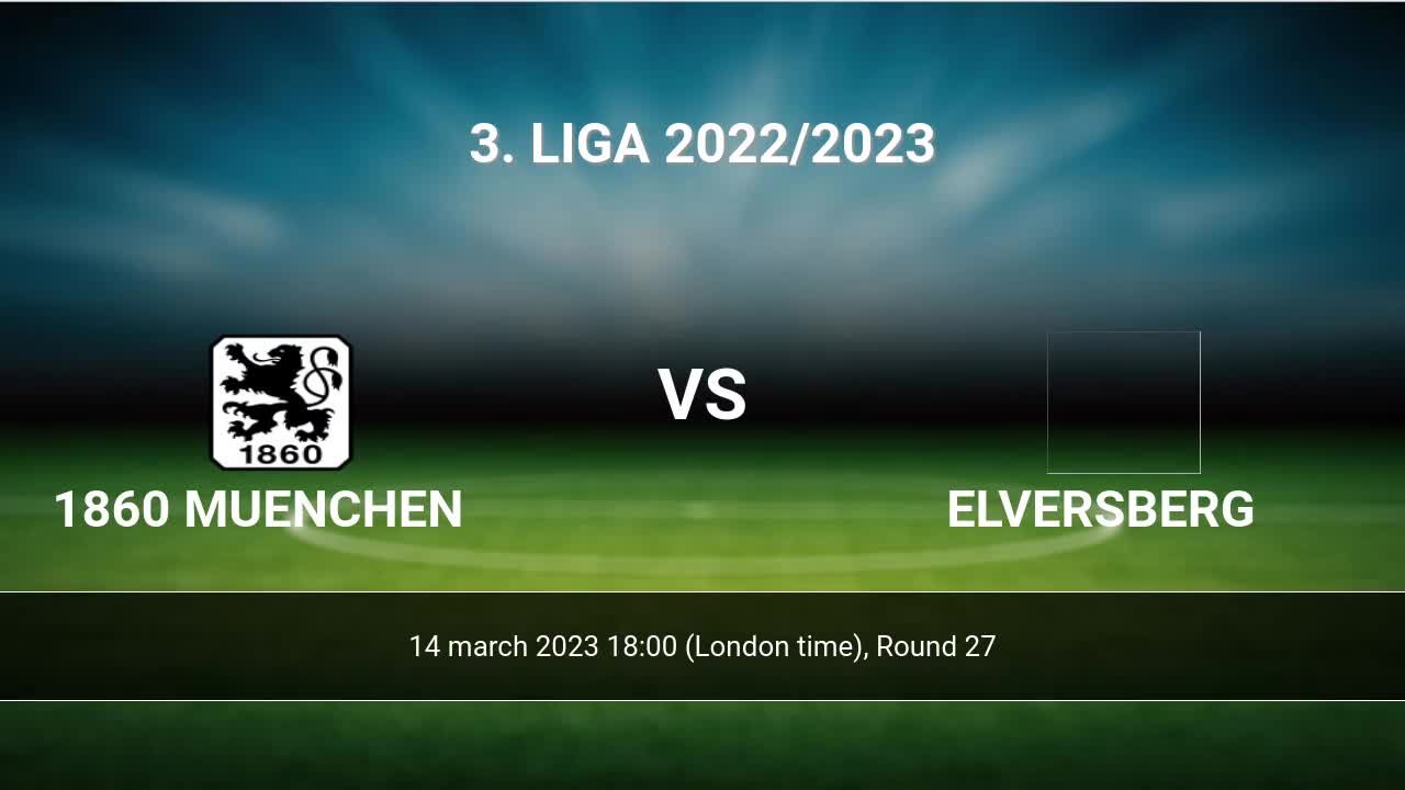 ▶️ 1860 Munich vs Verl Live Stream & on TV, Prediction, H2H