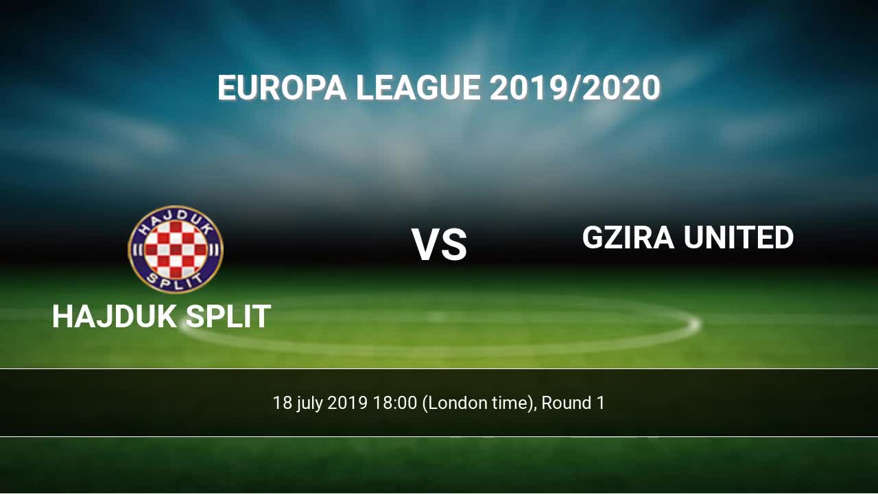 HNK Gorica vs. Hajduk Split 2019-2020