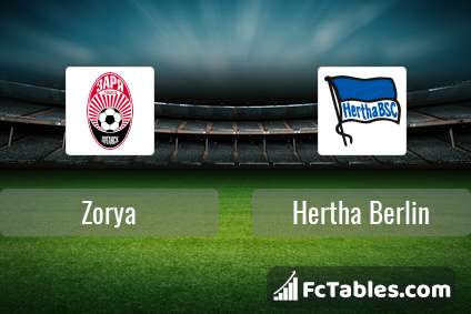 Preview image Zorya - Hertha Berlin