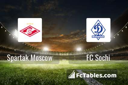 Preview image Spartak Moscow - FC Sochi