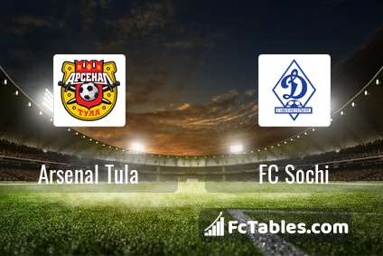Preview image Arsenal Tula - FC Sochi