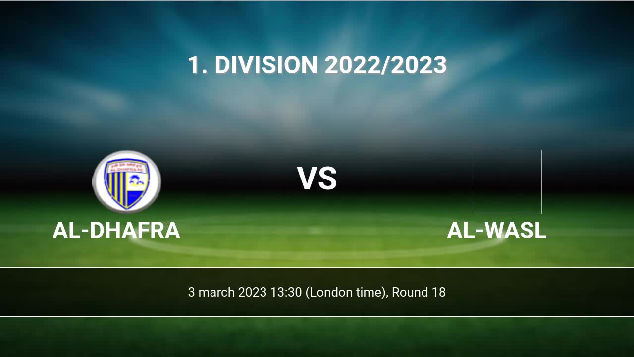 Al sharjah sc vs al 2025 dhafra h2h