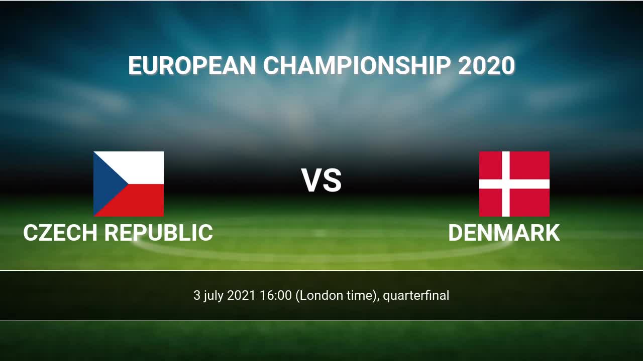 Czech republic vs denmark h2h