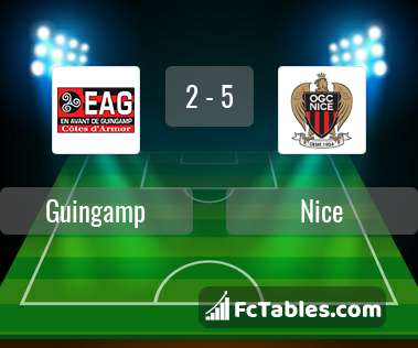 Preview image Guingamp - Nice