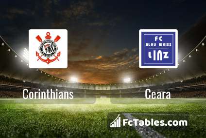 Corinthians Vs Ceara H2h 15 Aug 21 Head To Head Stats Prediction