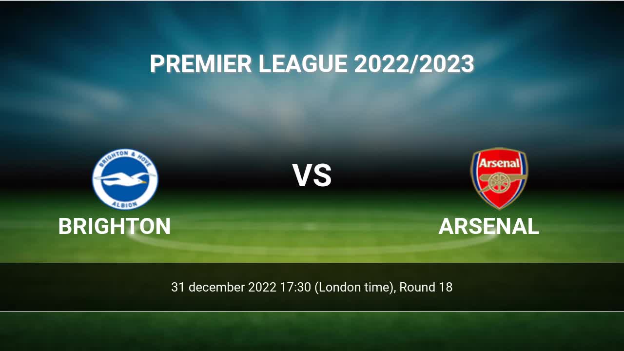 SPORT TV===] Arsenal vs. Brighton live 17 December 2023 Ars, Surety Group