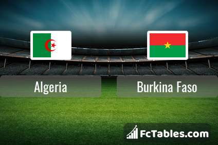 Preview image Algeria - Burkina Faso