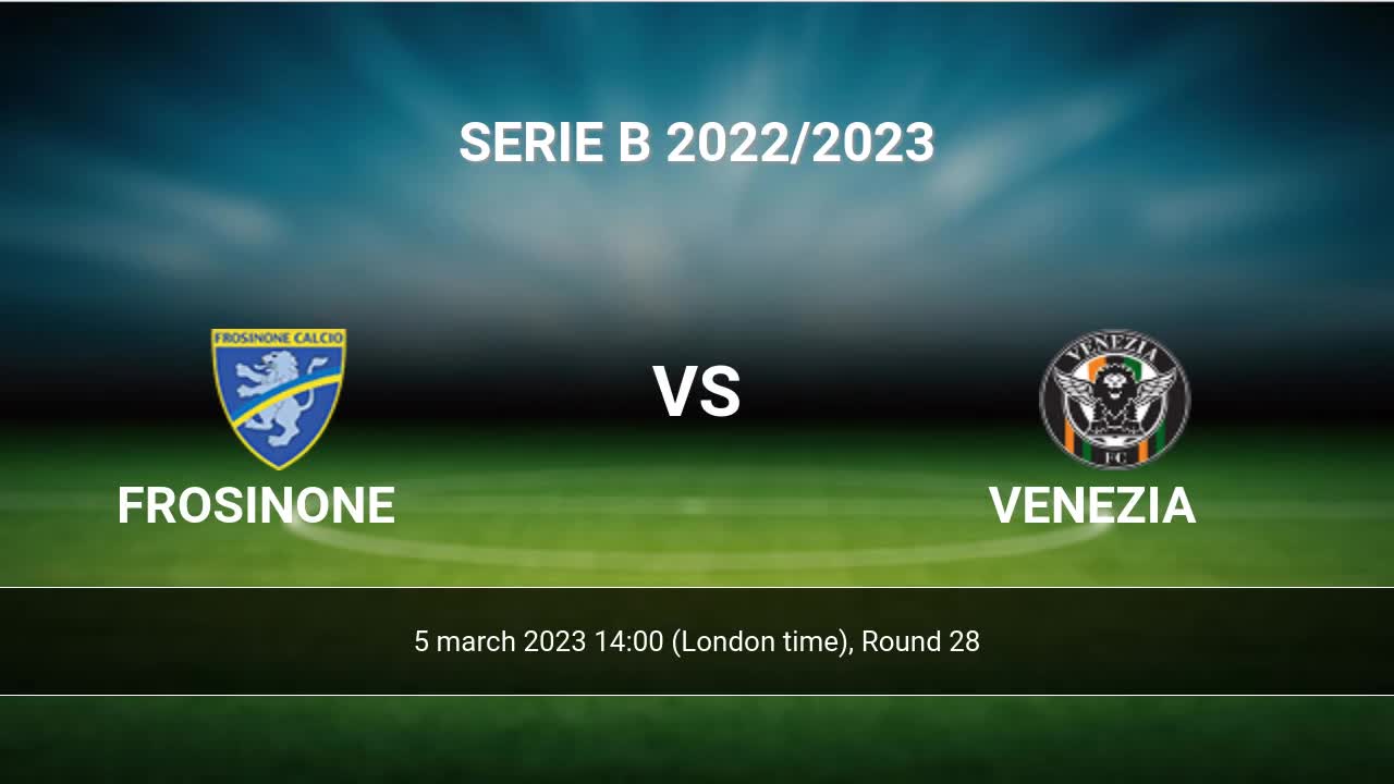 Modena vs Venezia Livescore and Live Video - Italy Serie B