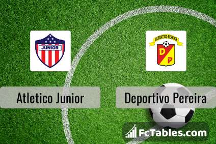 Atletico Junior Vs Deportivo Pereira H2h 2 Sep 2021 Head To Head Stats Prediction