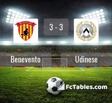 Preview image Benevento - Udinese