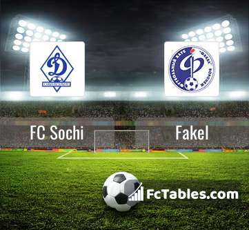 Preview image FC Sochi - Fakel