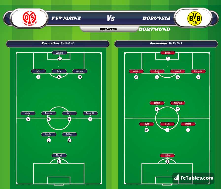 Anteprima della foto Mainz 05 - Borussia Dortmund
