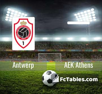 Anteprima della foto Antwerp - AEK Athens